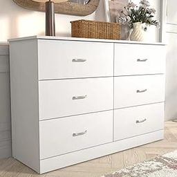 Engineered Wood Chest Of Drawers (White Color),Matte-18