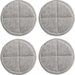 AGARO Regency Electric Spin Mop Pads | Pack of 4 | 16cm/6.3-inch Floor Scrubber Pads | Water-Absorbent Cleaning Pads | Durable Scrubbing Pads-15
