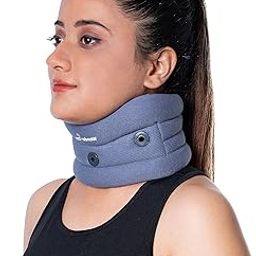 Wonder Care Cotton Wc- Soft Cervical Collar Adjustable Collar Neck Support Brace, Neck Support Soft Neck Collar Neck Brace For Neck Pain And Support For Women & Men, Large-image-48