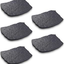 Sharpex Combo 5 Rubber Stepping Stones for Garden Natural Grey Design Decorative Walkway for Outdoor Pathway, Lawn, Yard, Home, Landscaping Perfect Personalized Stepping Stones (5)-image-20