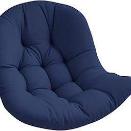 ARTISOUL® Hanging Egg Chair Cushion Soft Basket Chair Cushion for Porch Office Outdoor Deep Blue | Yard, Garden & Outdoor Living | Patio & Garden Furniture | Chairs-image-89