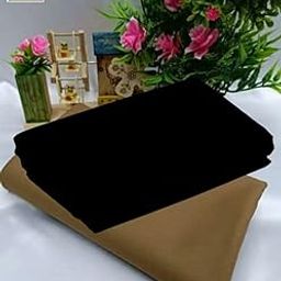 Pri & Su CottLinns Combo of Lycra Blend Solid Shirt & Trouser Fabric 900266 (Black - Khaki)-image-26