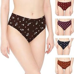 Seamless Style: Women's No-Line Panties, Pack of 5 - Invisible Under Clothes Multicolour-image-86