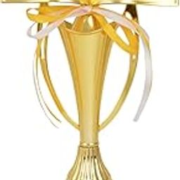 TROPHY JUNCTION Metallic Fiber Book Trophy (Gold, 15 Inch)-image-74