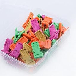 PulGos Cloth Clips for Drying Clothes - Multipurpose Clothes Pins for Indoor and Outdoor Use - Strong and Durable Clips for Clothes Drying, Hanging, and Organizing Multicolour (with Storage Box) (36)-image-22