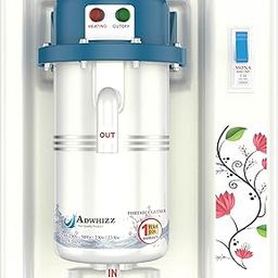 Portable instant Heating Automatic Thermal Cut Out Mini Electric Water Geyser with Stand for Kitchen & Bathroom 1 Liter (Mona MCB Rakhodi Post-7)-image-49