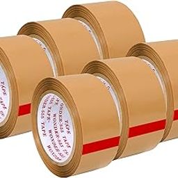 Tanzima Brown Tape, 2 inches x 50 m (Pack of 6)-picture-18