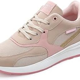 Women Lace Up Sneaker Shoes-picture-32