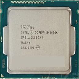 I c I5 4690K I5 4690K 3.5GHz/ 6MB/ Socket LGA 1150 Quad-Core Prosesor CPU I5-4690K SR21A-8