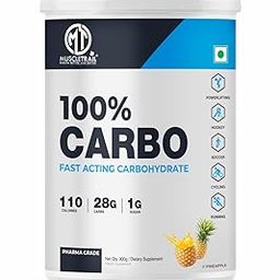Muscle Trail Pharmagrade 100% Carbo: Fast-Acting Energy for Athletes & Fitness Enthusiasts - Boost Endurance & Performance for Men & Women - Pre & Post Workout Carbohydrate Supplement (900G, Pineapple)-image-64