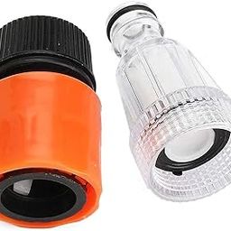 Fieldstar High Pressure Washer Water Filter Connection Accessory 3/4" Inlet Nozzle (Nipple) with Quick Connector Suitable for Shakti Technology, Aimex,Starq, Agaro, JPT,Aimex etc-picture-0