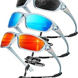 KALIYADI Polarized Sunglasses-Men Sports Sun-glasses: Mens Sunglasses Polarized UV Protection for Fishing Driving Cycling-image-26