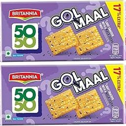 Britannia 50-50 Golmaal Light Crackers with Kaala Jeera Biscuits, 200g (Pack Of 2)-picture-26