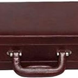 Genuine Leather Briefcase Bag for Men | 15.6" Laptop Compartment | Expandable Business Office Bag with High-Security Combo Lock-image-59