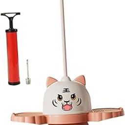 CALANDIS™ Tiger Pogo Ball with Handle Kids for Indoor Exercise Balance Ability Outdoor Pink | Exercise Balls | Fitness Equipment & Gear | Fitness Running & Yoga-image-45