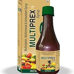 MULTIPREX Syrup - Multivitamin, Multimineral & Antioxidant Syrup - (225ml Each) - Pack of 1-image-41