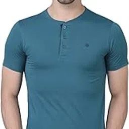 dollar Mens Cotton Casual Henly Neck Tshirt Any Colors (Pack of 1)-picture-26