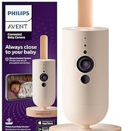 AVENT Philips Baby Monitoring Camera SCD641/00 | Live Two-Way Talk | Pre-Record Lullabies | Motion & Sound Detection | in-Built Room Thermometer | Night Light | Secure Encryption | Android+iOS-image-74
