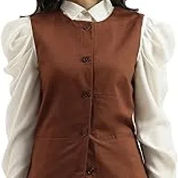 united colors of benetton Round Neck Solid Waistcoat-picture-40