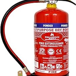 PALLADIUM AGNI Fire Extinguisher ABC Powder Type Dry Chemical for Home | Office | Hospital with Wall hanging Clip (ISI Marked, Certified, Approved) (4 KG, Pack of 3)-image-65