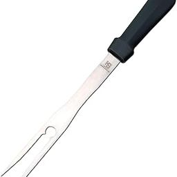 HS 13 Inch Professional BBQ Fork | Versatile Stainless Steel Barbecue Tool for Grilling, Baking | Sturdy Utensil for Turning & Flipping Meats | SUS420J2 for Home & Commercial Use-picture-12