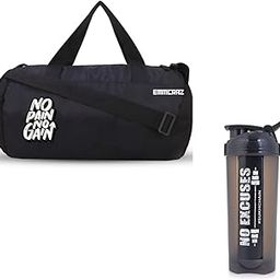 No Pain No Gain Gym Bag & Sukhchain Shaker Bottle Combo – Stylish, Durable, and Practical Gear for Fitness Enthusiasts-image-27