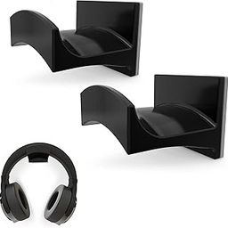 Brainwavz Cradle Large - 2PK - Headphone Stand Holder, Universal Hanger for Sennheiser, Sony, Bose, Beats, AKG, Audio-Technica, Gaming Controller, Cables, Gamepad & Other Gaming Accessories Hook-18