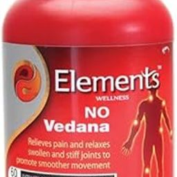 Elements No Vedana Pain Relief Supplement, 60 Capsules, Boswellia and Curcuma Extract-image-6