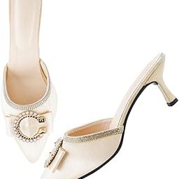 TRYME Trending Stylish Bellies Soft & Comfortable Back Open Slip On Stiletto Mules Shoes for Women and Girls-image-61