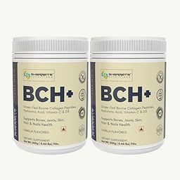 Sharrets Nutrition BCH+ Hydrolyzed Bovine Collagen, Hyaluronic Acid, Vitamin C & D3 Powder, Vanilla Flavoured, 2x200g-picture-25