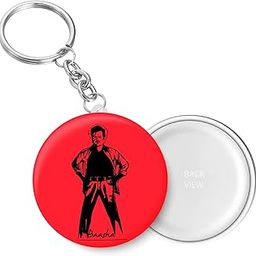 Superstar Rajinikanth I Baasha I Key Chain (Plastic, Multicolor, 44MM)-picture-24