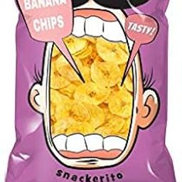 SNACKERITO Yellow Banana Chips pack of 2-150grams/Pack-image-52