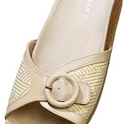 Boheme Chic Slides for Women | Sliders for Girls | Adjustable Strap Open Toe Chappal | Lightweight Comfortable Flexible Soft Cushioned Slides | Stylish & Fashionable-picture-9