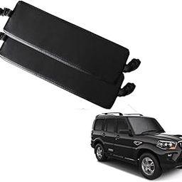 Kozdiko Black Color Seat Gap Filler Set of 2 Pcs ForMahindra Scorpio-0