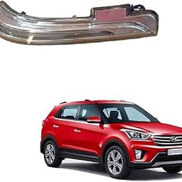 STYCARO Mirror Indicator Light compatible with Hundai Creta 2015-2019 Type 1 Model set of 1 Yellow- with Scotch Lock (RIGHT DRIVER SIDE)-picture-24