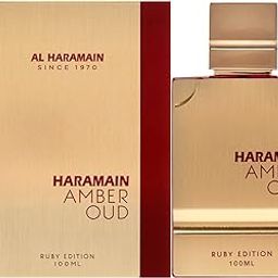 Al Haramain Amber Oud Eau De Parfum Spray - Unisex Arabian Perfume for Men & Women | Long-Lasting Fragrance | 100ml (Ruby Edition)-image-6