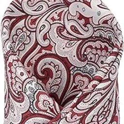 Men Red Print Party Pocket Square-image-87