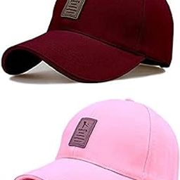 Brand Soft Cotton Adjustable Unisex Cap Quick Drying Sun Hat Protection for Men and Women (Freesize)-image-21