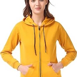 Women's Fleece Hooded Neck Sweatshirt-image-33