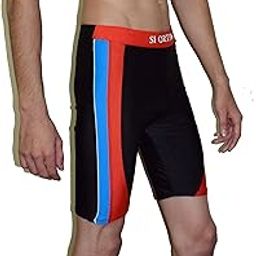 Swimming Jammer/Shorts/Tights for Men-31