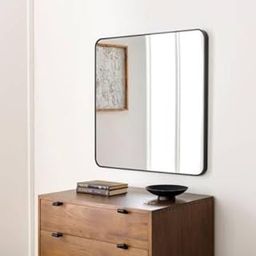 Rworld Mirror 12" inch by 12" inch Square Mirror..NO Drill Required/Easy Stick .. Decorative Mirror (Square)-4