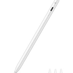 Spigen Stylus Pen for iPad [ iPad/iPad Pro/iPad Air/iPad Mini] [Tilt Sensitive] [Palm Rejection] [Magnetic Attachment] with Rubber Tip & Extra Pen Tip - White-18