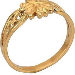 Gold Plated Ring For Women Girls - Elevate Your Style - Traditional Craftsmanship Meets Trendy Fashion Latest Stylish Design Gift-image-46