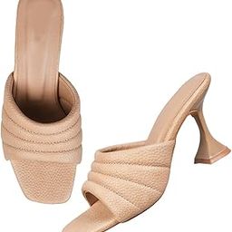Chunky Spool Heels Comfortable & Trendy Party Block Heel Sandals For Women-image-51