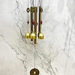 Chinese Lucky Wind Chimes Metal Church Bell Outdoor Garden Decor 10 Tubes| Wind Chime |Wind Bell |Chain Chimes |Charm Chime Bells for Home Beautiful-image-99