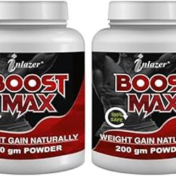 INLAZER Weight Gain Powder For Achieve Your Dream Body Faster & Muscle Develop & Advanced Formulation for Weight & Mass Gain | Ayurvedic Weight Gainer Supplement-15