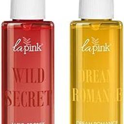 La Pink Dream Romance & Wild Secret Body Mist Combo Pack | Long Lasting Sweet Floral Fragrance | Body Spray for Everyday Use & Gifting | 50ml each-image-89