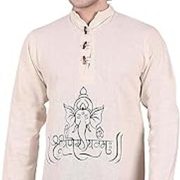 Casually Elegant Comfort Style with Our Oversized Cotton Short Men's Kurta Redefining Fashion with Comfort and Trendy Oversized for The Modern Man.-image-98