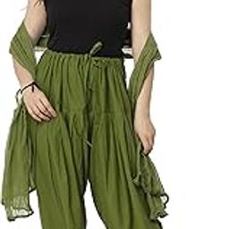 Woman's Patiala with Dupatta Pure Cotton-image-17