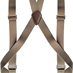 yashidun Men's 2 Clip Adjustable Elastic Suspenders with Buckle-picture-25